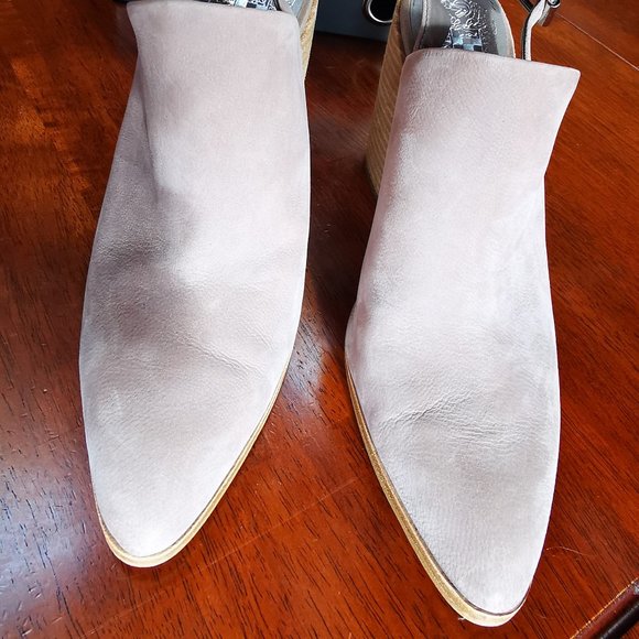 Vince Camuto Leather Sling back Close toed Bootie 8.5 - Picture 5 of 5